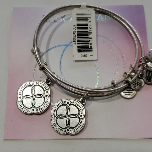 alex and ani mom and daughter infinite connection set of 2